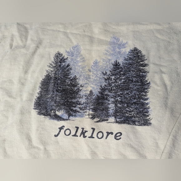 Taylor Swift Folklore Gilden Tree Crewneck Sweatshirt Size Large - Picture 2 of 10